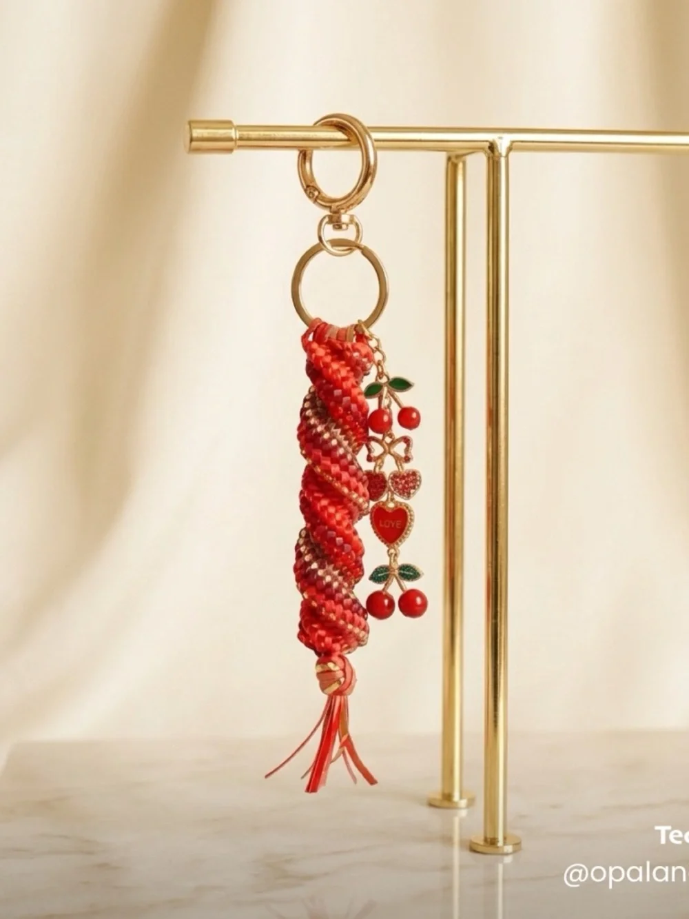 🌟Cherry Love Keychain - Picture 2 of 3